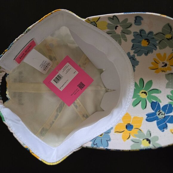 KATE SPADE French Cream Floral Baseball Cap NWT - Picture 10 of 10
